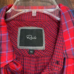 Cozy XS Rails shirt.  Great condition!